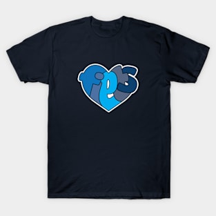 <3 fiets (blue) T-Shirt